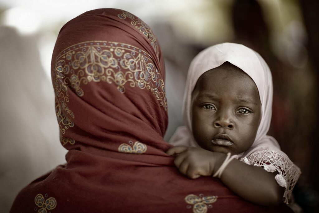 Madre e Hijo en Zanzibar