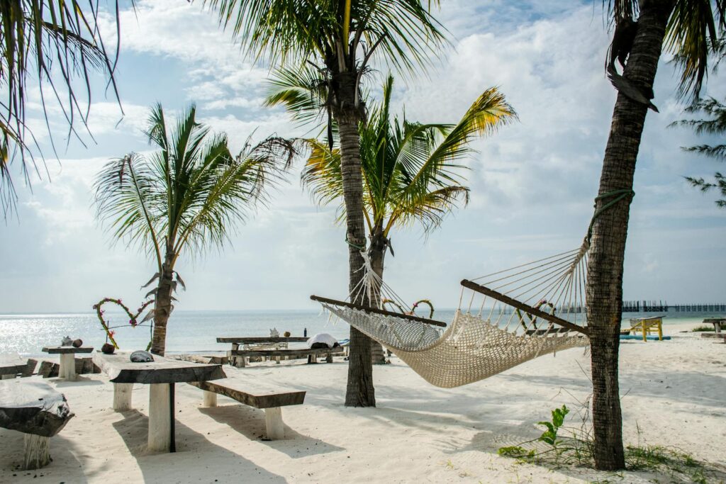 Playa en Zanzibar